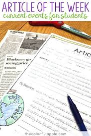 Writing A Newspaper Article Ks3 Social Studies Curriculum Social Studies Elementary Social Studies Projects
