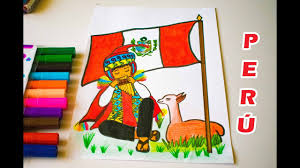 Ver más ideas sobre fiestas patrias de mexico, 15 de septiembre mexico, imagenes patrias con nombres. Dibujo Por El Dia De La Patria Del Peru Dibujo De La Bandera Del Peru Youtube