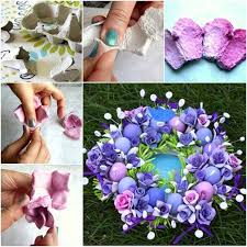 20 Upcycled Egg Carton Decorating Ideas Egg Carton Flowers Easter Diy Egg Carton