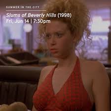 SLUMS OF BEVERLY HILLS in 35mm Friday, June 14th at 7:30pm. Link in bio to  reserve tickets. Based in part on her own childhood, writer-director Tamara  Jenkins's feature debut is a down-to-earth