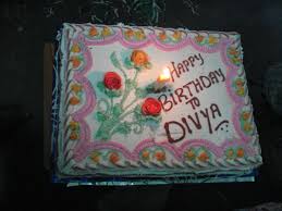 Share the best gifs now >>>. Birthday Cake On Divya First Birthday Divyashree Lakshmi