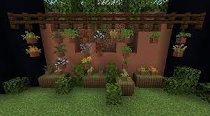 Florist Mod 1 14 4 Plants Flower Pots Minecraft Plants