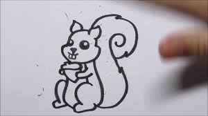Zo Teken Je Een Cartoon Eekhoorn In Stappen Youtube Tekenen Dieren Tekenen Ogen Tekenen