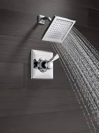 This Delta Dryden Monitor 14 Series Shower Trim In Chrome Is A Striking Addition To Any Bath With Enough Design Versatil Shower Faucet Delta Faucets Shower Tub