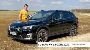 Awesome underpins every element of this new design with sports inspired styling, contemporary exterior lines, new front bumper, front grille and fog light surround, plus striking. 2020 Subaru Xv 2 0ie E Boxer Suv Mit Mild Hybrid Im Review Test Fahrbericht Youtube
