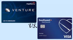Don't have a capital one® walmart rewards® card? Capital One Venture Vs Southwest Rapid Rewards Premier Finder Com