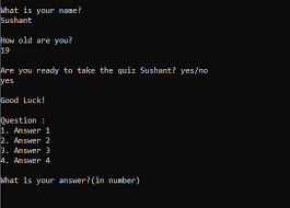 Sometimes comparisons can be useful. Quiz Game In C Geeksforgeeks