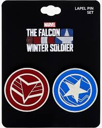 The falcon and the winter soldier is an upcoming american television miniseries created by malcolm spellman for the streaming service disney+. Marvel The Falcon And The Winter Soldier Logo Pin Set Disney Pins Blog