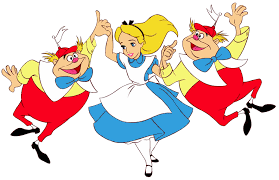 Alice sneaks away from the race and the dodo blithely keeps right on urging his finny friends to keep racing. Pin On Printables For Kids Clip Art