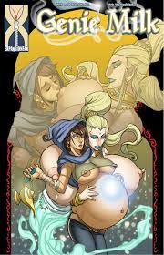 Genie Milk - Expansion Fan - Porn Cartoon Comics