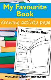 My Favourite Book Template In 2020 World Book Day Activities Book Writing Template World Book Day Ideas