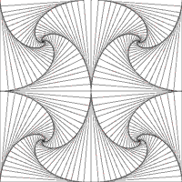 Thumbnail Image For Lines And Curves Pattern Coloring Pages Geometric Coloring Pages Mandala Coloring Pages