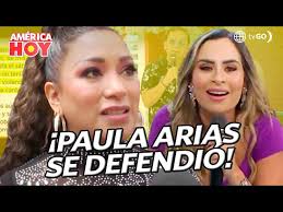 America Hoy: Paula Arias sent a message to Daniela Darcourt (TODAY)
