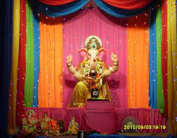 Get fresh, new ideas and tips. 30 Trends For Decoration For Ganesh Festival At Home Ganesh Chaturthi Decoration Ganpati Decoration Design Eco Friendly Ganpati Decoration