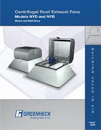 Greenheck Fan Centrifugal Roof Exhaust Fans Nyb Users