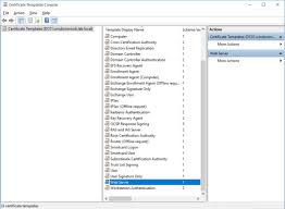 The Extraordinary How Can I Configure System Center Configuration Manager In With Regard To Domain Controller Certificate Template Images Below In 2020