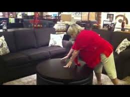 Functional accent in the casual style. Palma Furniture In San Diego Gas Lift Coffee Table With Ottomans Youtube