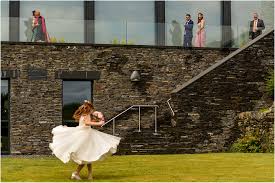 The samling is a stunning boutique hotel set above lake windermere with beautiful views of the lake and a michelin starred menu. The Samling Wedding Adam And Ellie Dan Wootton Photography