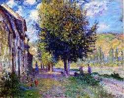 Claude Monet Banks Of The Seine At Lavacourt Oil Painting Reproductions With Images Monet Art Claude Monet Paintings Landscape Paintings