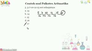 Download contoh soal psikotes 2019 matematika gambar polri bank karayawan deret angka pdf cpns. Tes Psikologi Polri Tni 2021 Youtube