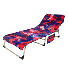Everybody loves his home and everyone wishes to decorate his home in the best possible way. Tie Dye Lounge Chair Cover Portable Microfiber Chaise Lounge Towel Cover With Side Storage Pouches Anti Slip Beach Chair Cover For Garden Sunbathing Walmart Com Walmart Com