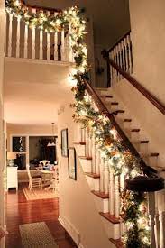 Christmas Garland Christmas Garland Christmas Stairs Christmas Staircase