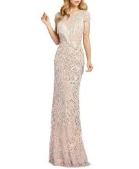 First established in 1985, mac duggal gowns are flattering options for women sizes 0 to 30. Mac Duggal Embellished Fringed Gown Reviews Dresses Women Macy S