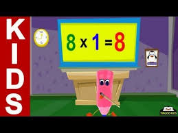 8 Times Table Song Kids Songs Multiplication Songs Times Tables