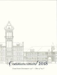 Utah State University Commencement, 2018