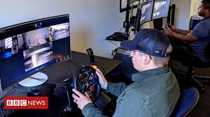 Maybe you would like to learn more about one of these? The Forklift Truck Drivers Who Never Leave Their Desks Bbc News
