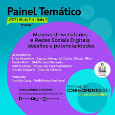 At edp we continue to seek more and better knowledge to innovate the energy sector and meet the inherent challenges of the current energy transition. Painel Tematico Ao Vivo Sobre Museus E Redes Sociais Digitais Instituto De Geociencias Igeo