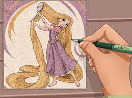 Beautiful princess, castle, pumpkin carriage and more. How To Draw Disney Princesses 14 Steps With Pictures Wikihow