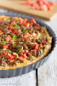 Savory Italian Tart Recipe Quiche Recipes Food Recipes Breakfast Pie