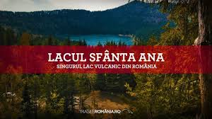 Schiţa geomorfologică a craterului vulcanic; Lacul Sfanta Ana Singurul Lac Vulcanic Din Romania Youtube