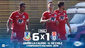Latest results la calera vs u. Espn Chile On Twitter Goleada Historica Centralfoxchile Union La Calera En Una Gran Presentacion Goleo Sin Contemplaciones A La Universidad De Chile Por La Decima Fecha Del Campeonato Nacional Https T Co Yeemf4slp2