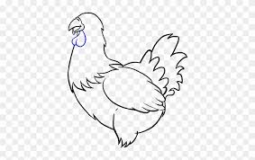 Drawing chicken cute cute chicken cute drawing chicken drawing cartoon adorable lovely sweet symbol icon animal character background colorful decoration sketch element emblem outline. Jpg Free Download Feather Step By At Getdrawings Com Chicken Cute Drawing Clipart 2260880 Pikpng