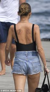 Nicole Richie Reveals Unusual Circle Marks And Faded Angel Wing Tattoos On Back In Sydney Daily Mail Online