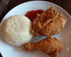Cara membuat nasi goreng ayam kfc: Dua Ayam Nasi Lemak Picture Of Kfc Johor Bahru Tripadvisor