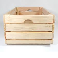 At Home On Main 10 375 In W X 6 875 In H X 14 875 In D Light Wood Wood Milk Crate Lowes Com In 2020 Milk Crates Crates Old Crates