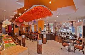 From World Renowned Chef Jose Andres Oyamel Cocina Mexicana Combines Mexico S Rich Regional Diver Brunch Dishes Impressive Desserts Restaurant Interior Design