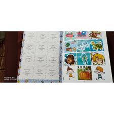 Lepas print, tak perlu gunting tampal ke dalam buku lagi. Aneka Buku Gunting Tampal Dan Mewarna Kanak Kanak Shopee Malaysia