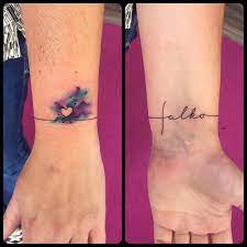 There's less space to work with on the wrist, so a small tattoo can be a stylish and special option to consider. Small Memorial Tattoo Novocom Top