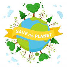 save the planet vintage ribbon banner save the planet environmental posters