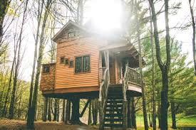 Camping cabins are available for rent all over the world, but i'm going to focus on camping cabin rentals in new england (usa) because it's the region i know the best. Three Tree Houses You Can Rent In New England
