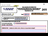 Declaratia unica se depune prin mijloace electronice de transmitere la distanta, in conformitate cu prevederile legale in vigoare, respectiv termenul prevazut pentru depunerea declaratiei unice in anul 2021 este 25 mai. DeclaraÈ›ia 205 Formular 2018 Actualizat Anaf Theexperts Ro