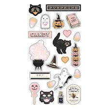 These are original stickers made by the man behind aesthetic creations. Prima Thirty One Collection Puffy Stickers