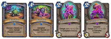 As these cards were printed it was known if they were legendary or not. We Reveal A Hearthstone Madness At The Darkmoon Faire Legendary Card Ign