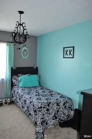 Black White And Aqua Bedroom Dark Grey And Teal Bedroom Turquoise Room Girl Room Teal Bedroom