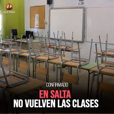 El ministerio de educación de salta confirmó que mañana vuelven las clases presenciales en la provincia, excepto en los departamentos de metán y rosario de la frontera que están en alerta epidemiológica y sanitaria por el incremento de casos de. Facebook