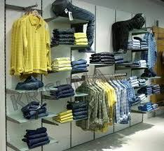 Image Result For Readymade Garments Shop Display Garment Racks Slat Wall Display Slat Wall